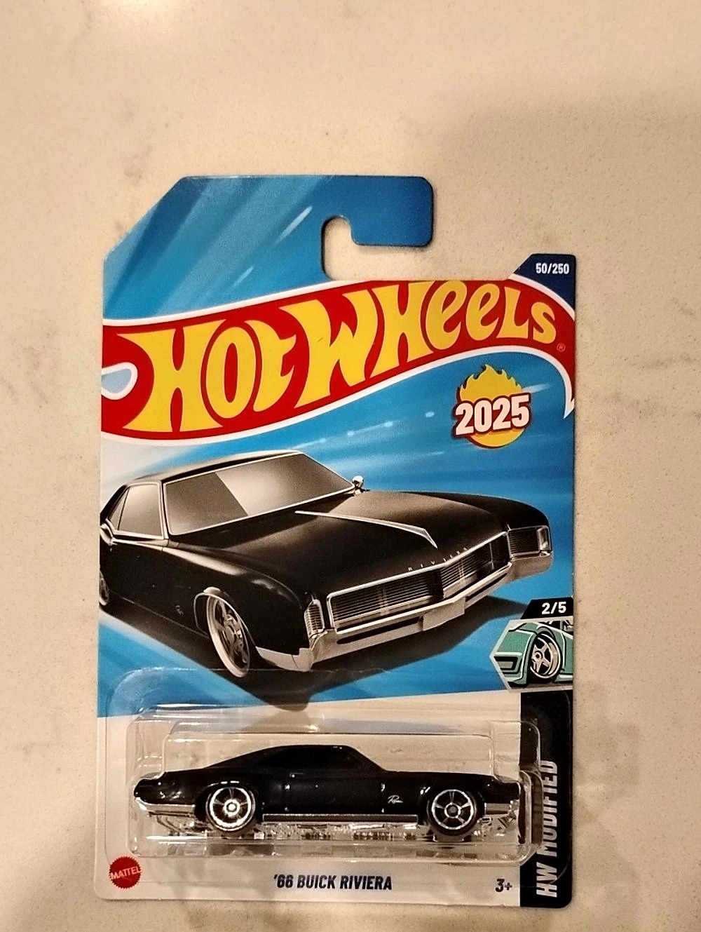 Hot Wheels '66 Buick Riviera Black HW Modified NWT